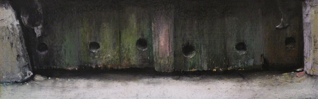 Wejście-pastel-olejny-2013-30x95cm