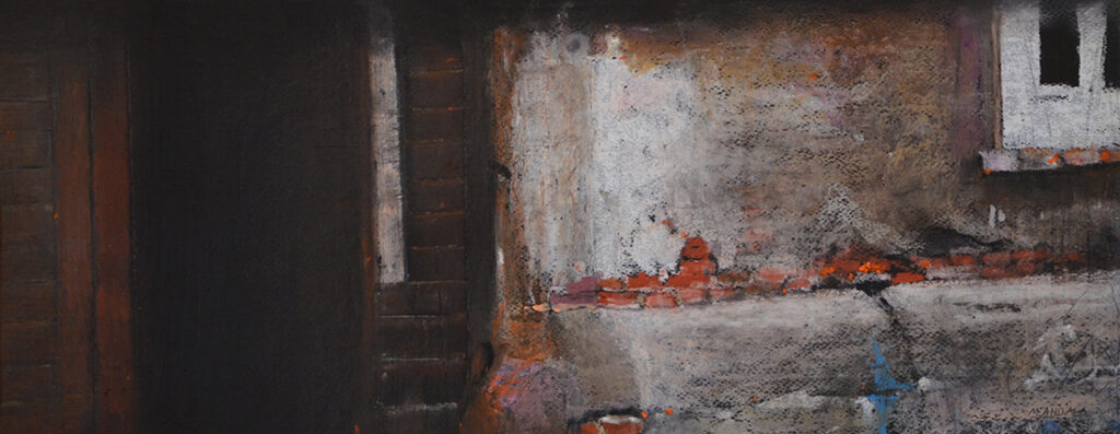 Wejście-pastel-olejny-23x58-cm-2014